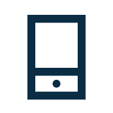 Mobile App quick link hover icon