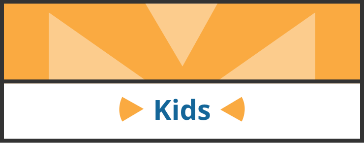 Kids landing page link