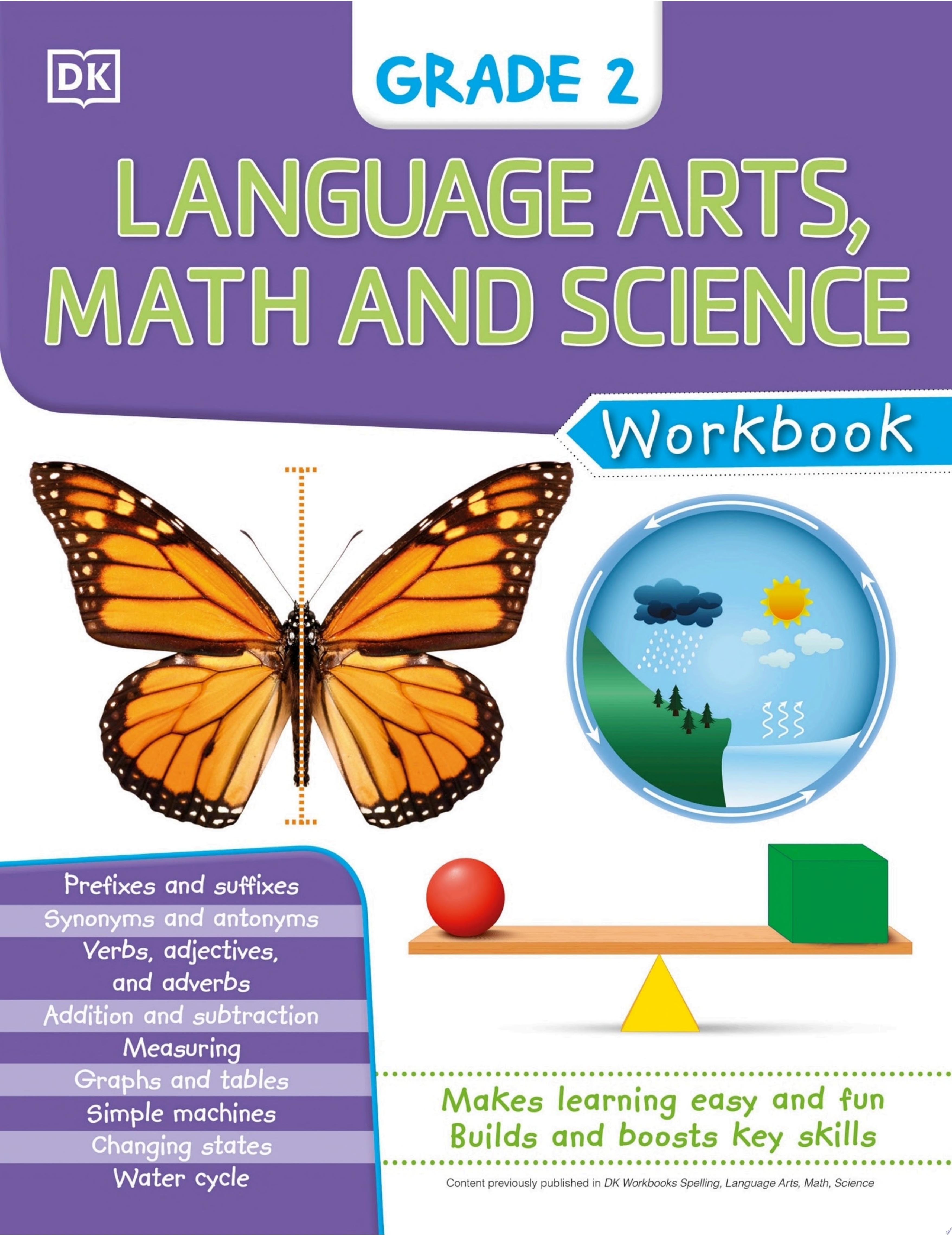 Image for "DK Workbooks: Language Arts Math and Science Grade 2"