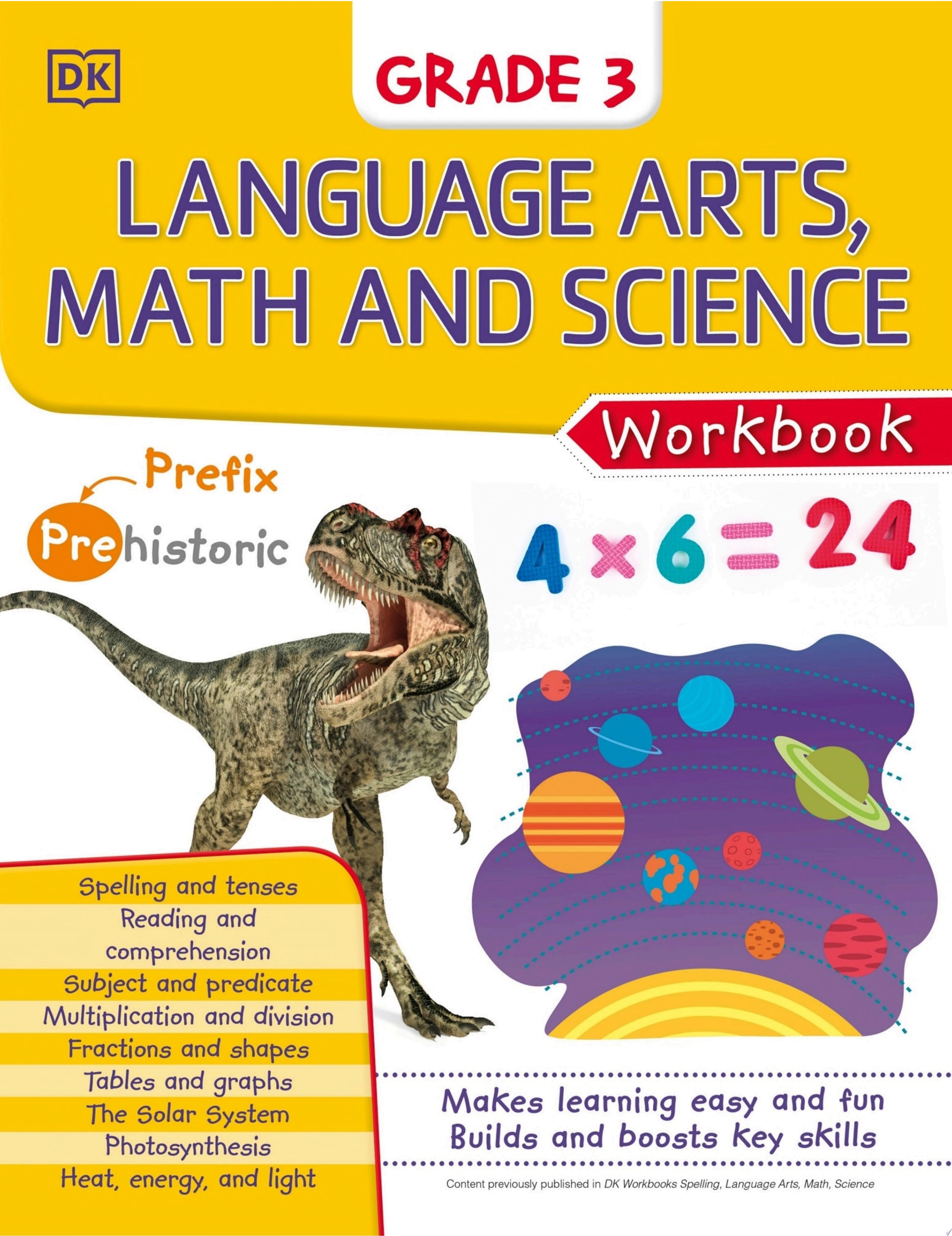 Image for "DK Workbooks: Language Arts Math and Science Grade 3"