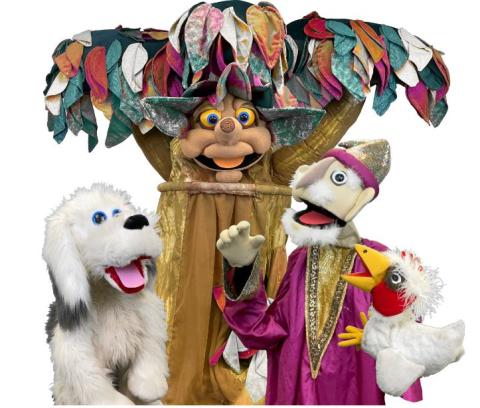 Image of Madcap puppets. 