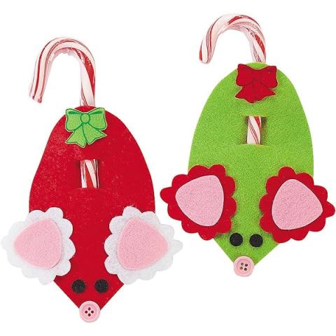 Felt Mouse Ornament