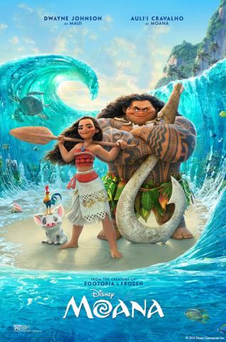 Moana movie poster.