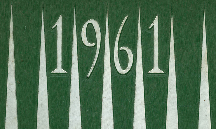 Vernon-Township yearbook cover from 1961